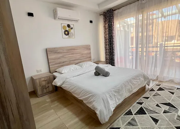 Luxury 1br On Al Mamsha And 2 Minutes To The Sea With Access Al-hambra Appartamento