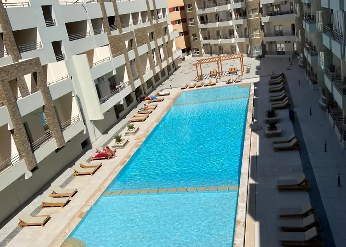Luxury 1br On Al Mamsha And 2 Minutes To The Sea With Access Al-hambra Hurghada